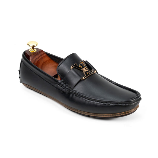 BL-05 Black Loafers For Men