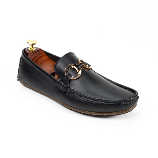 BL-08 Black Loafers for men