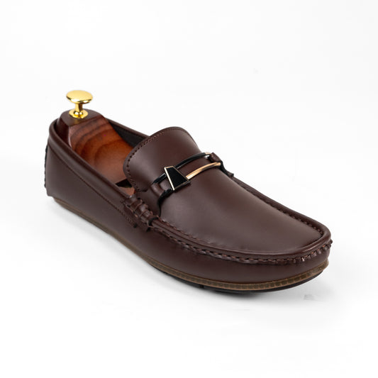 BR-07 Brown Loafers For Men