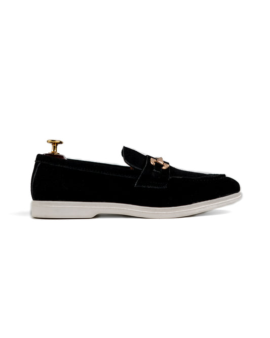 Birch Black Loafer Shoes