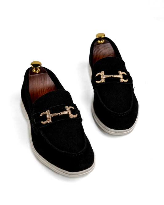 Birch Black Loafer Shoes