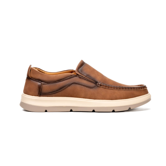 Brat Dark Brown Medicated Shoes For Men