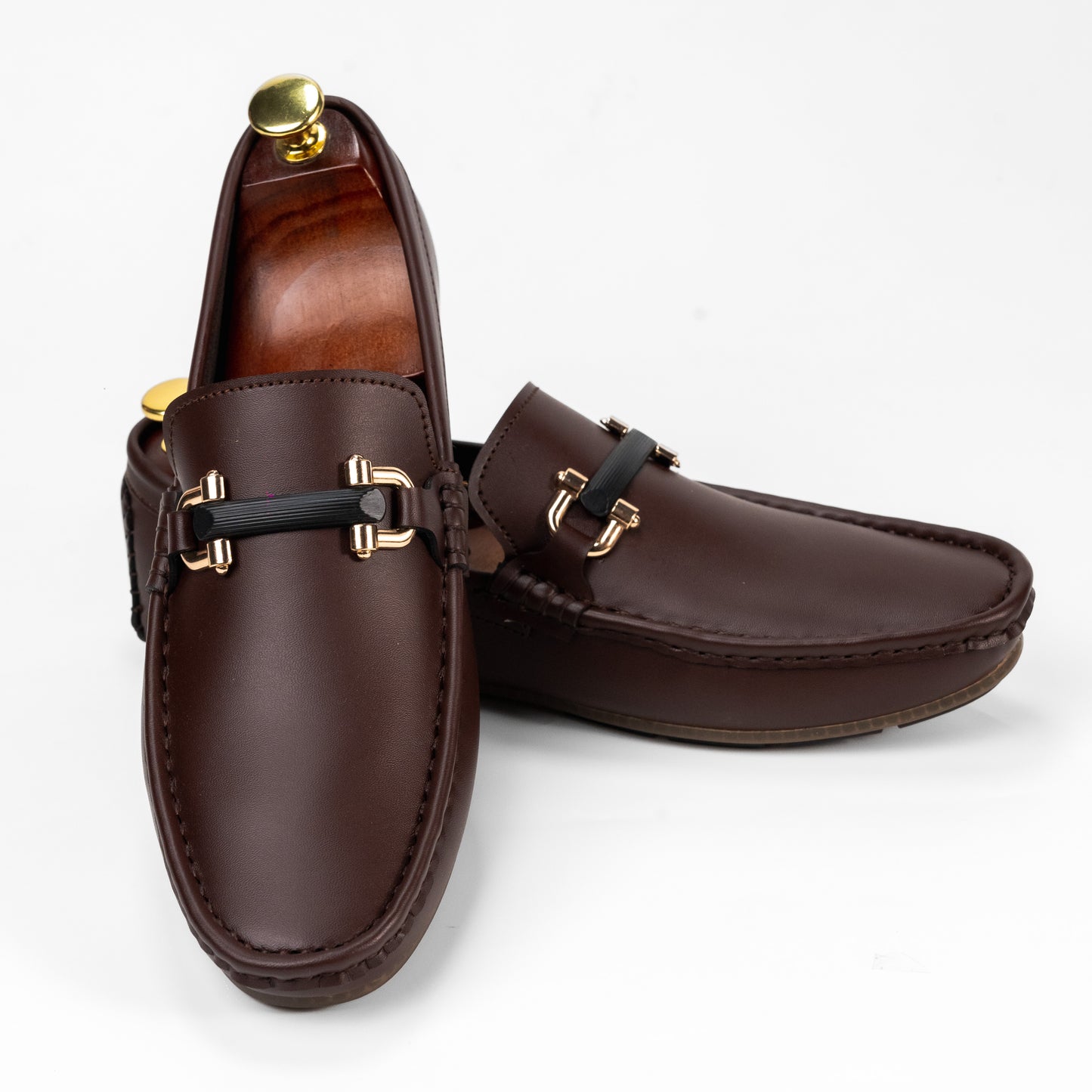 BR‑03 brown Loafers For Men