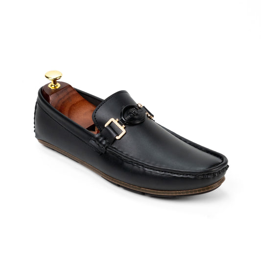 BL-04 Black Loafers For Men