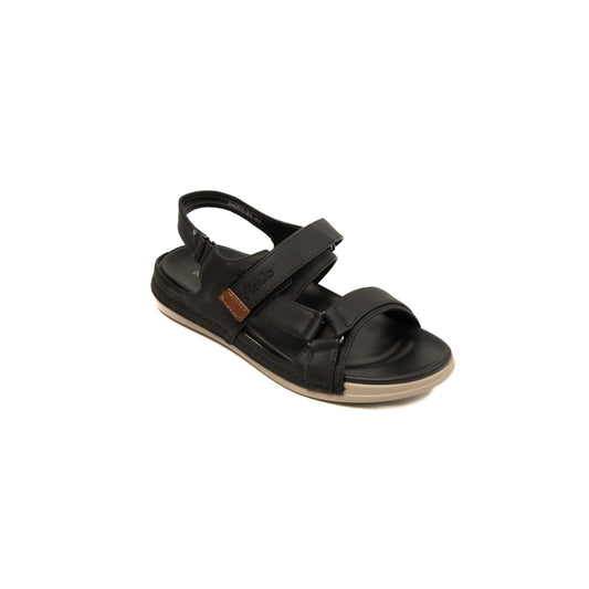 Black Medicated Sandal 2400121