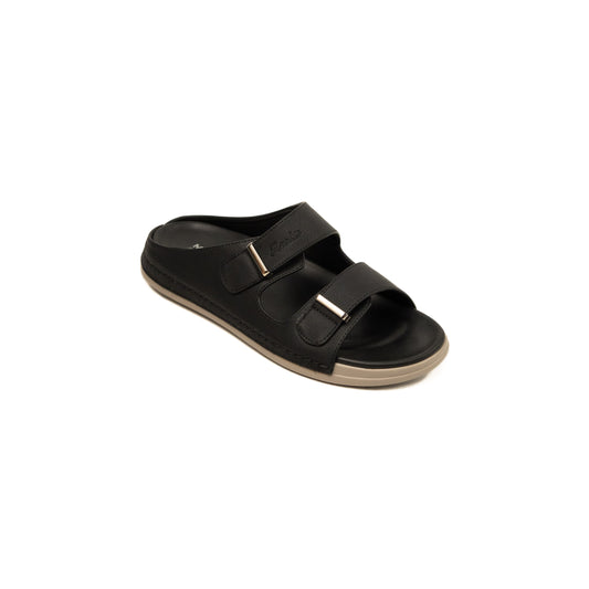 Black Medicated Sandal 80062
