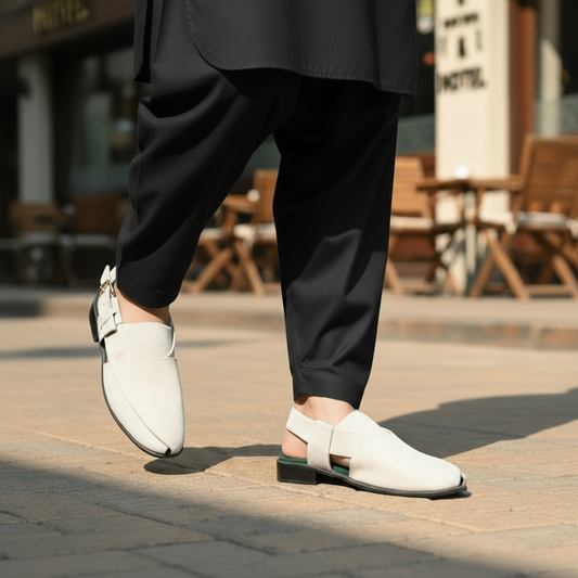 Nova White suede