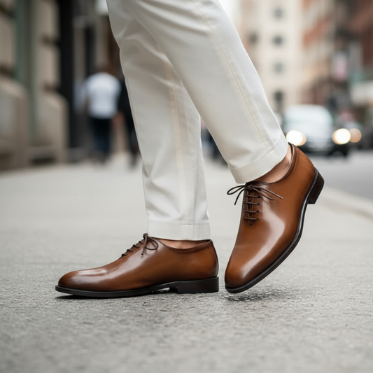 OXY BROWN Formal Shoes (OXB-299)