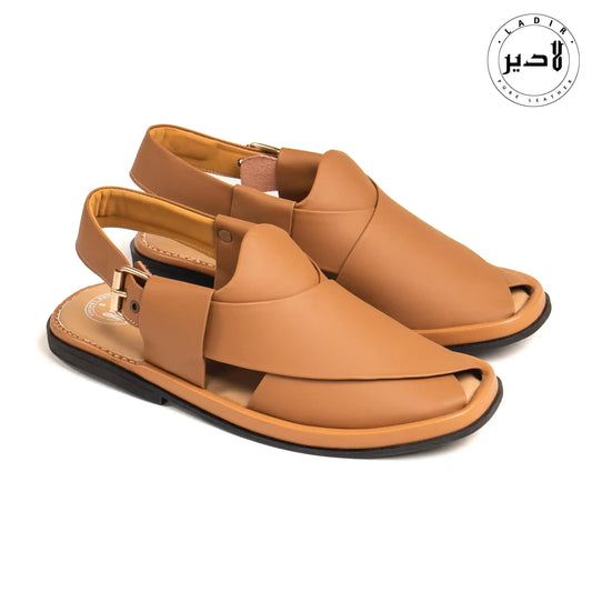 Handcrafted ROUND PERU Peshawari Chappal with premium quality.