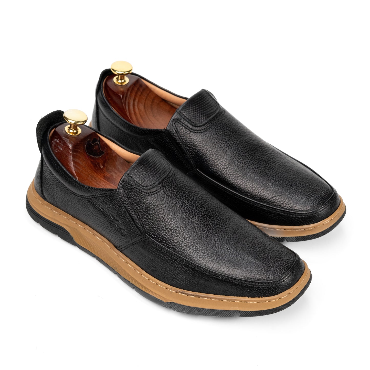 Sofy Black Medicated Casual Shoes