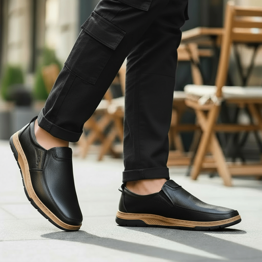 Sofy Black Medicated Shoes