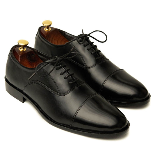 OXFORD BLACK Formal Shoes (OB-77)