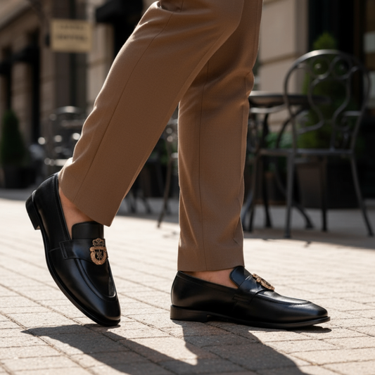 ALDER BLACK Formal Shoes (AL-018)