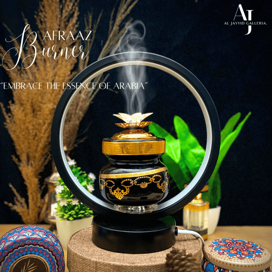 Afraaz 'افراز' Bakhoor Burner | With Light Lamp