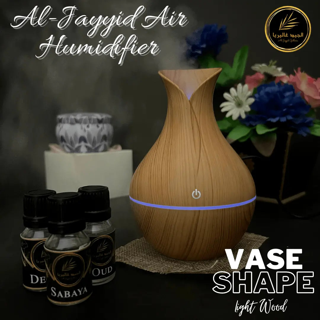 VASE-LIGHT WOOD Air Humidifier