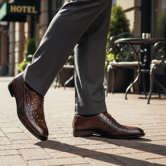 BOZ BROWN Formal Shoes (BR-112)