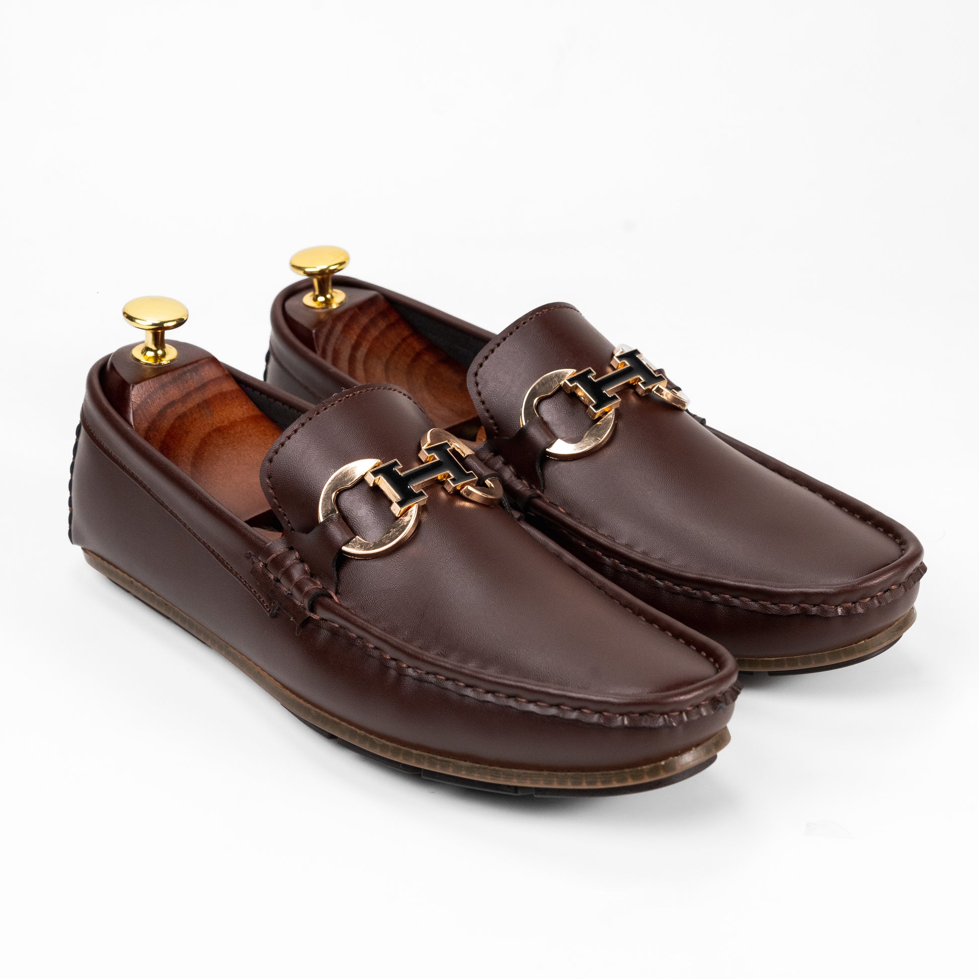 BR-01 Brown Loafers For Men