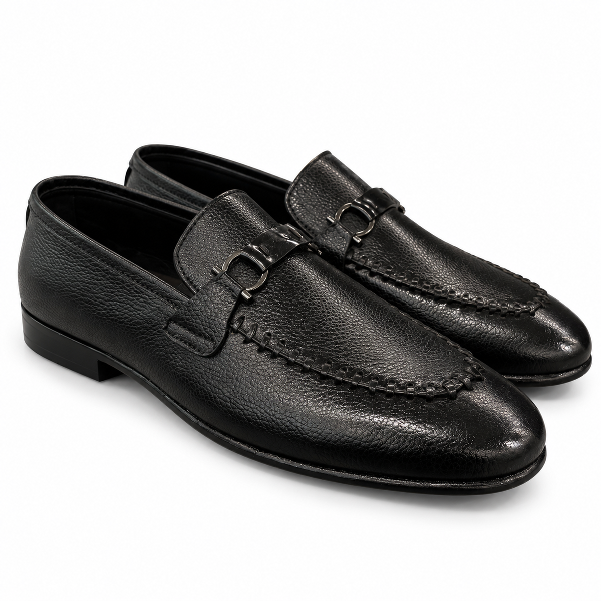 CASPER BLACK Bit Loafers
