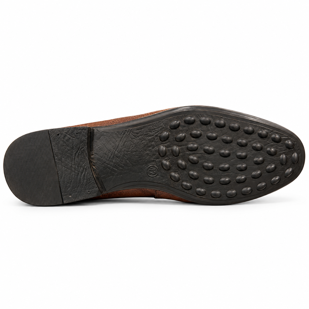 MILO TAN Foldable Penny Loafers