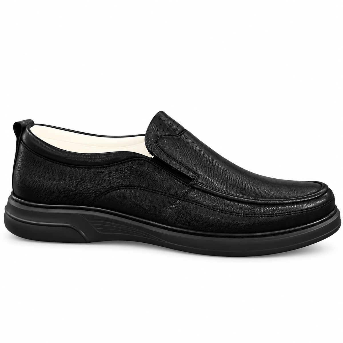 DEAN BLACK Comfort Slip-Ons