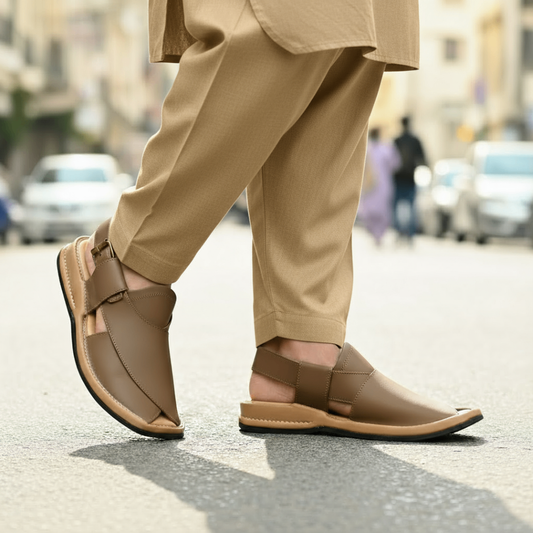 CAROB BROWN ZALMI Chappal (ZLC)