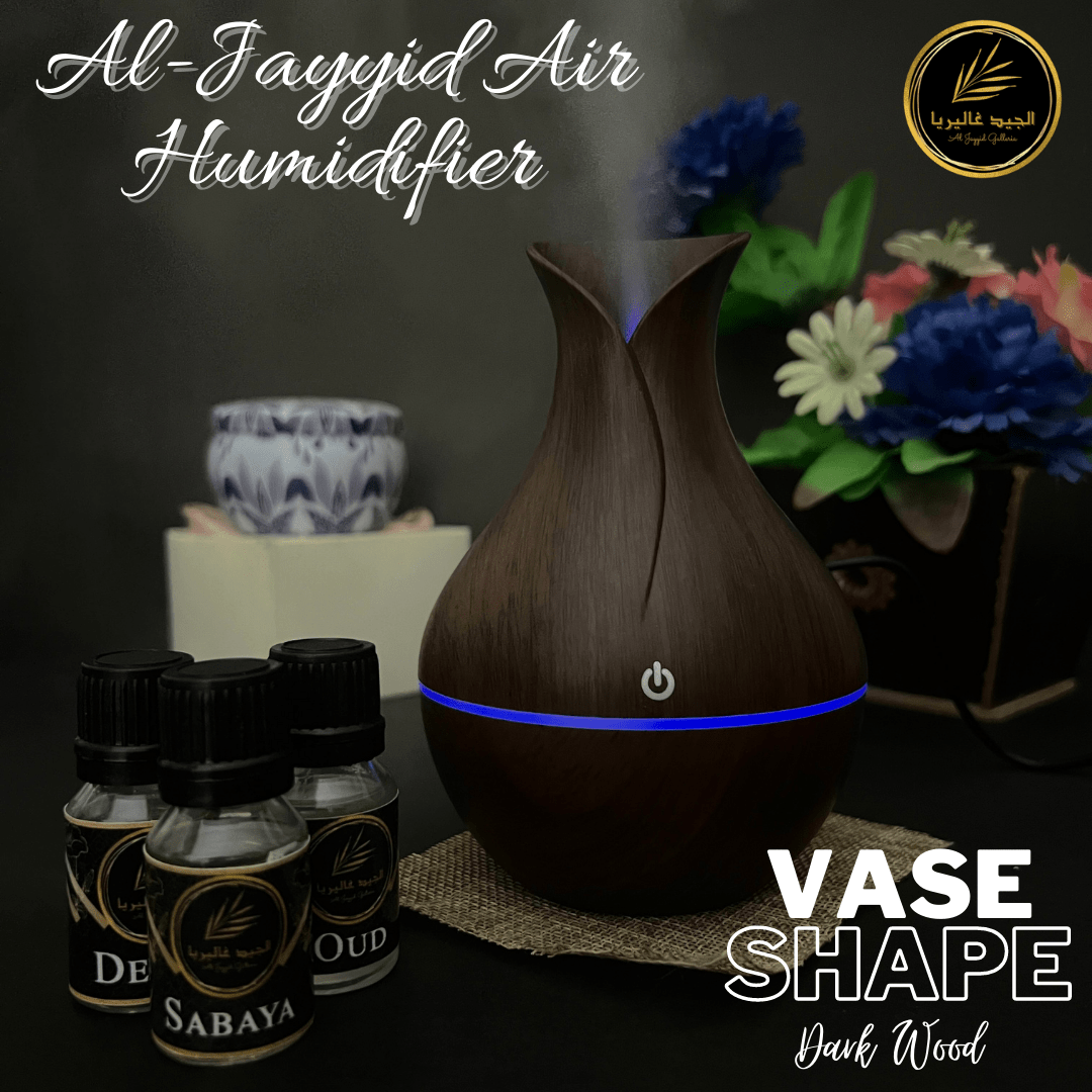 VASE-DARK WOOD Air Humidifier