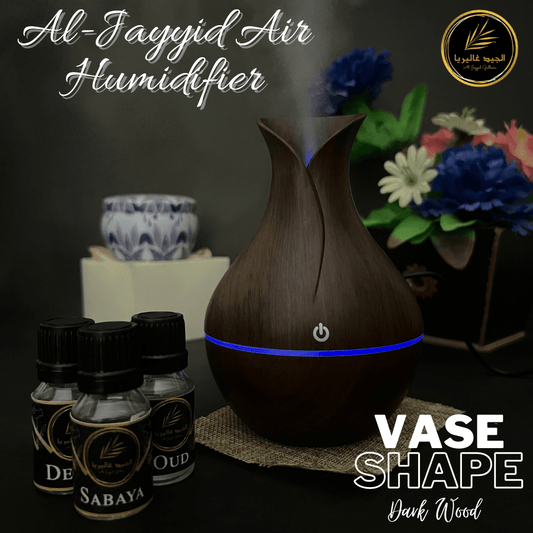 VASE-DARK WOOD Air Humidifier