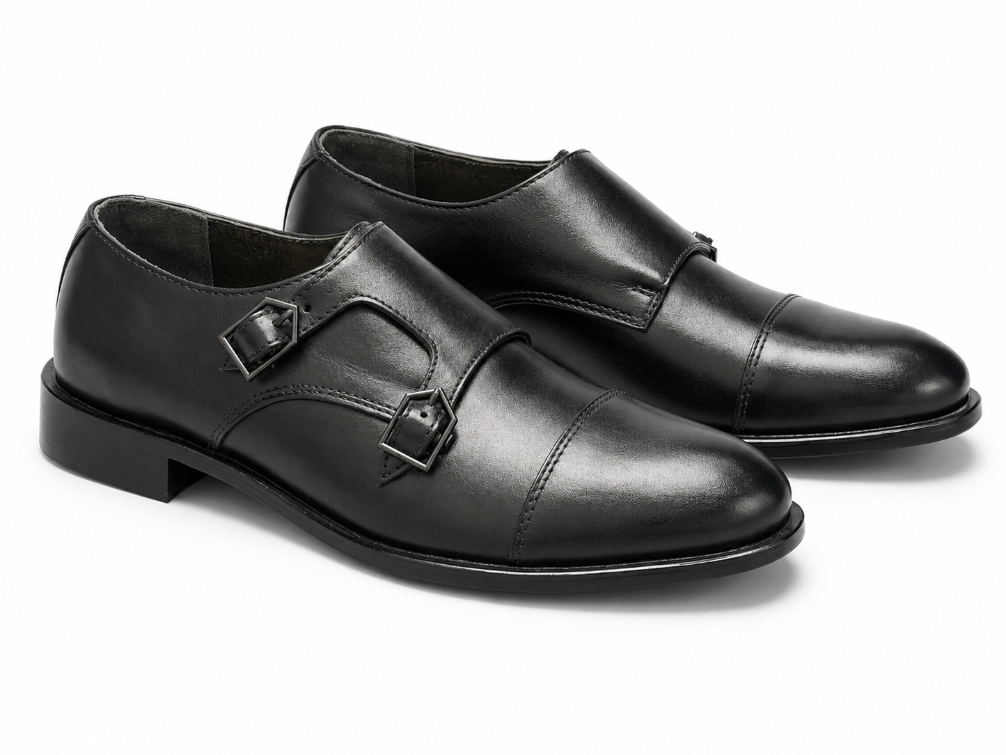 Windsor Black Double Monk