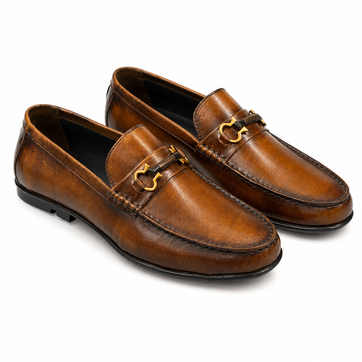 Cole Brown — Premium Horsebit Driving Loafers for Men