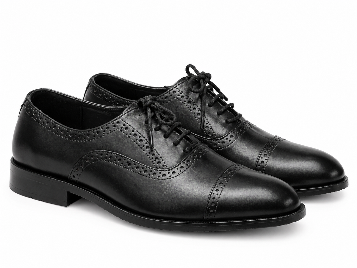 IMPERIAL BLACK Brogue Oxford