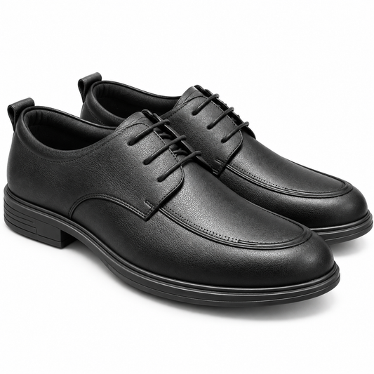 RIDGE BLACK Lace Medicated Shoes (RLM-111)