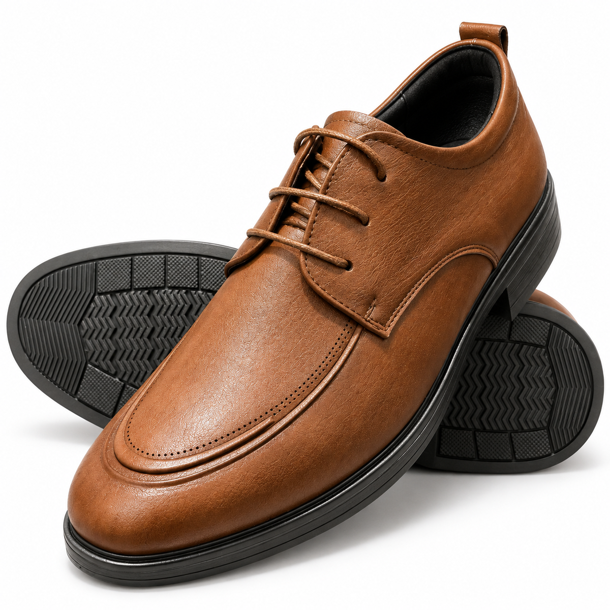 RIDGE BROWN Lace Medicated Shoes (RLM-112)