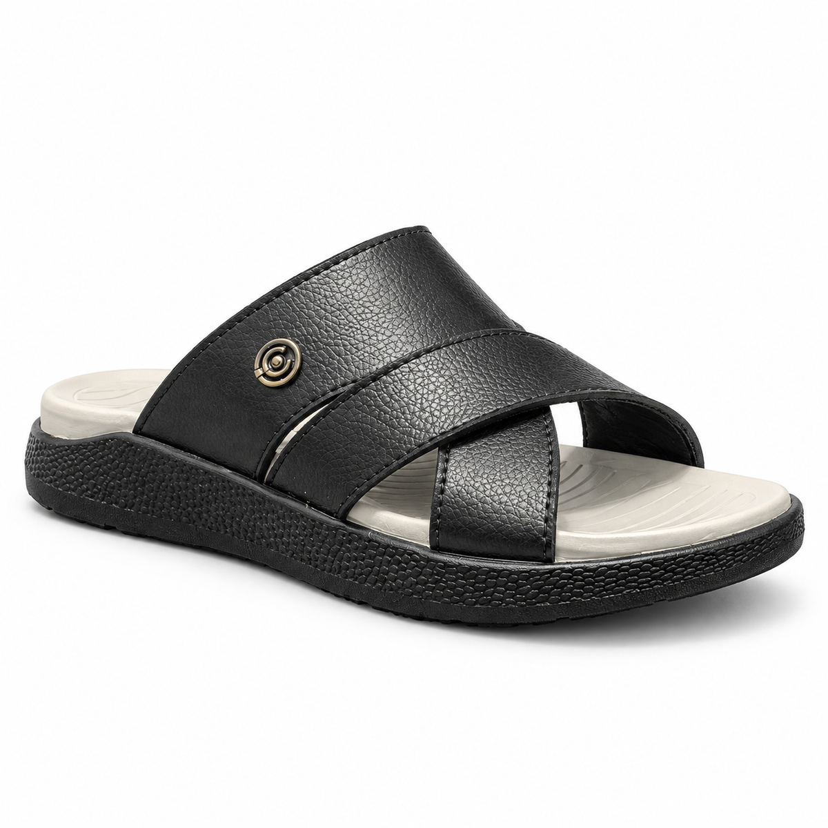 GLIDE BLACK Slide Sandals