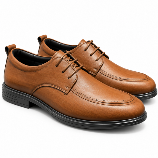 RIDGE BROWN Lace Medicated Shoes (RLM-112)
