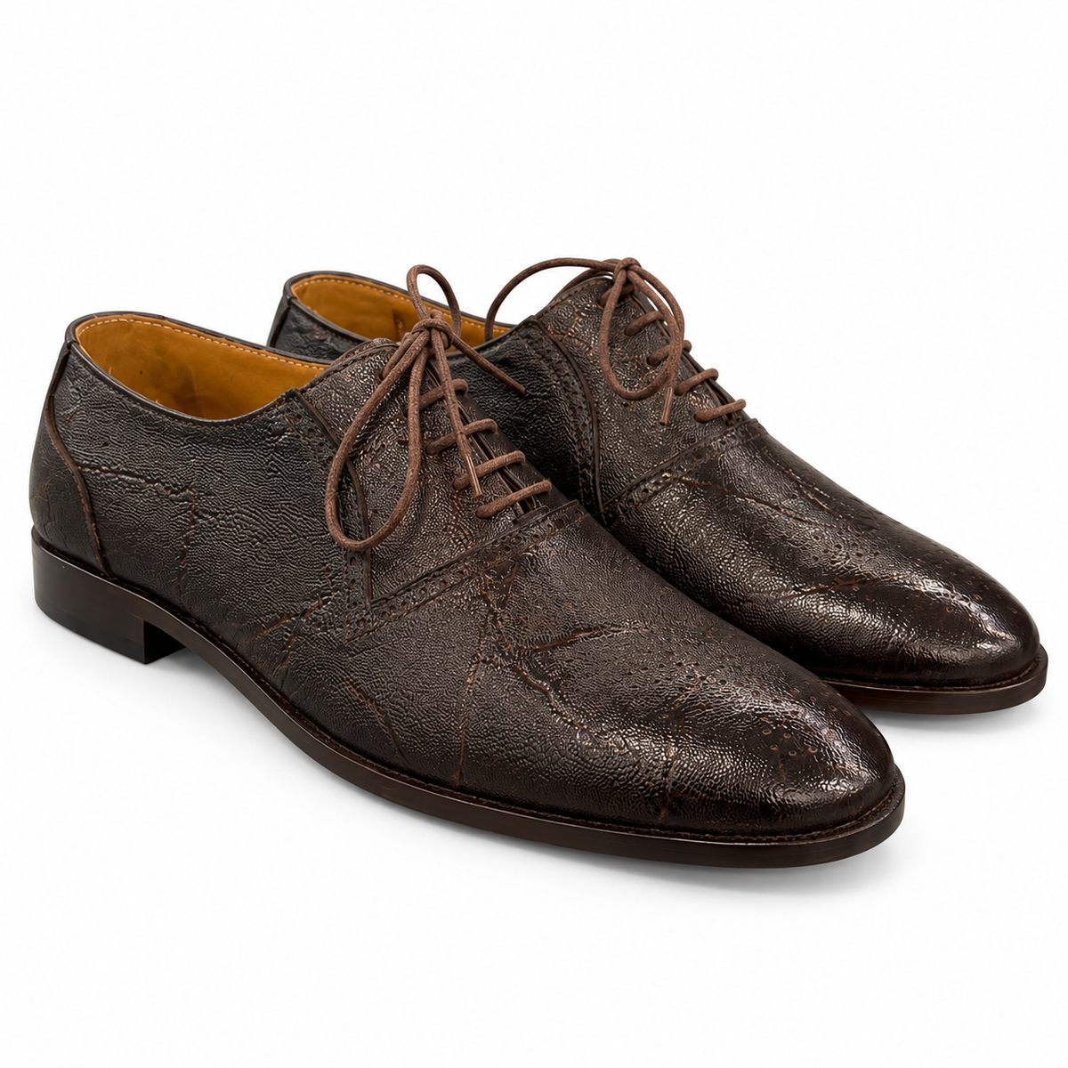 BARRISTER BROWN Brogue Oxford