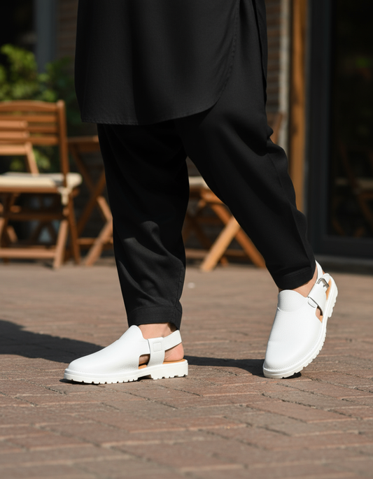 Colt White Sandal (CWS-132)