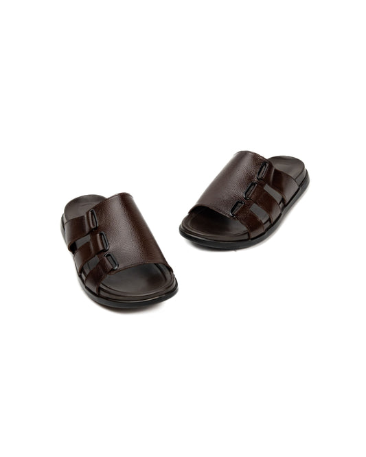 Tri Strap brown Sandal