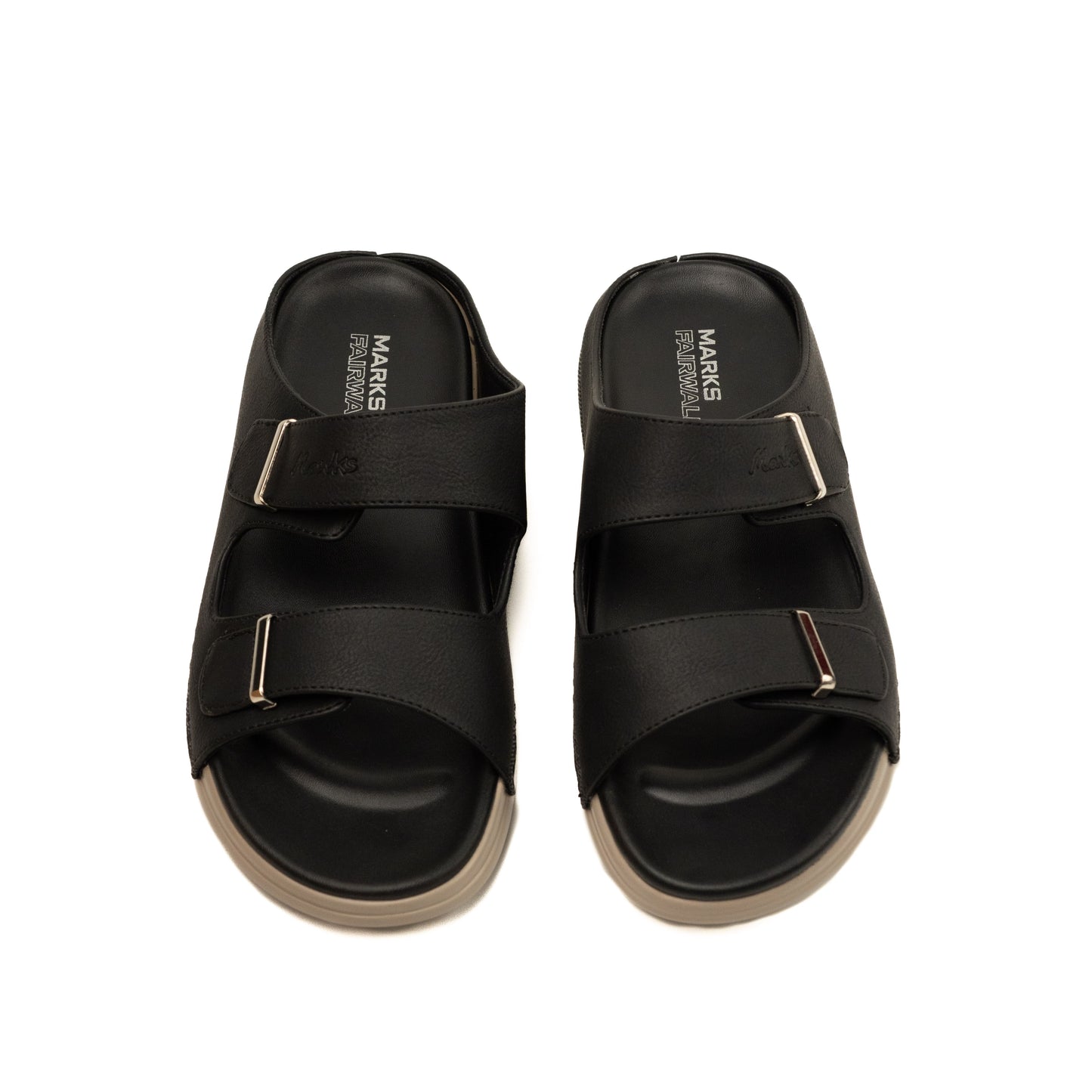 Black Medicated Sandal 80062