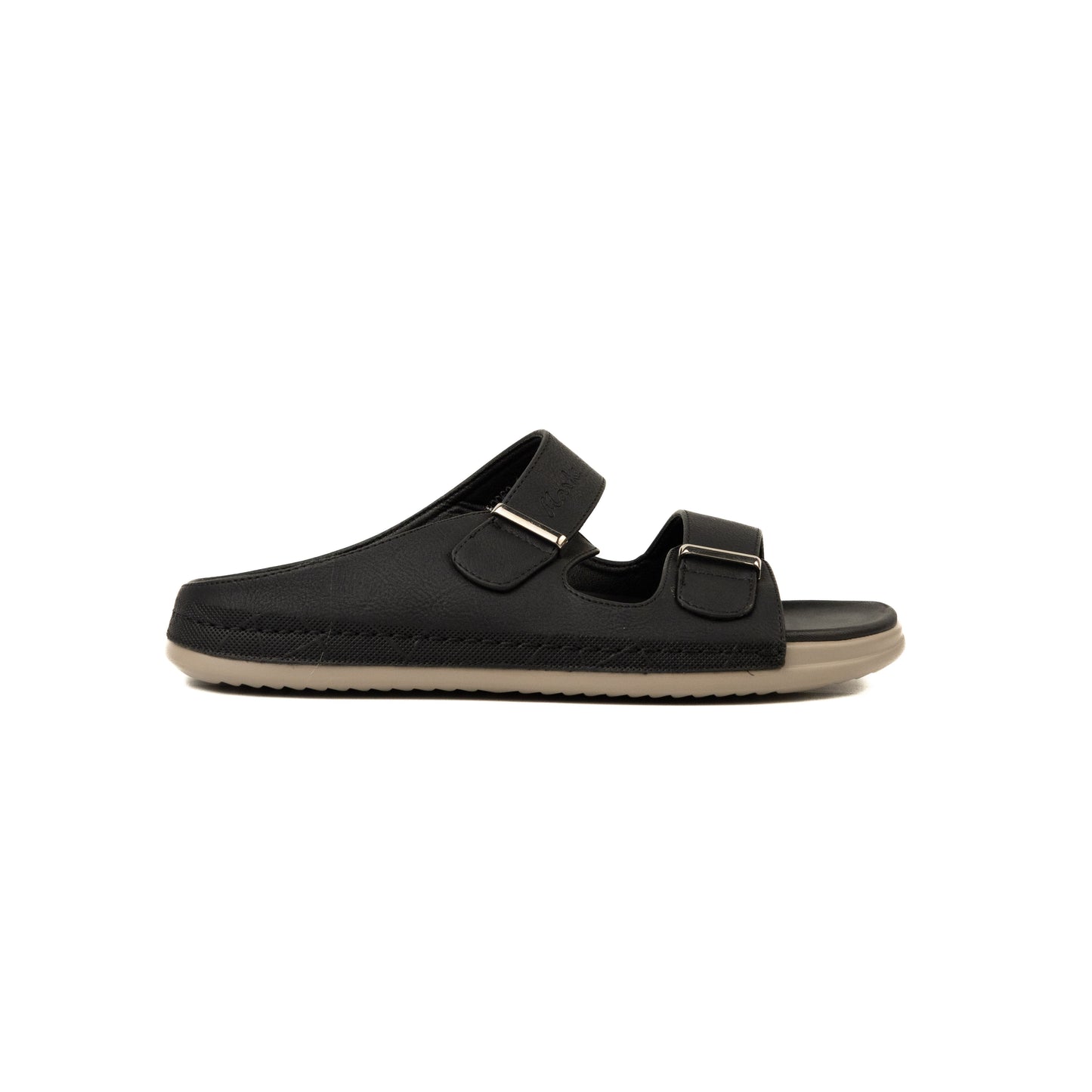 Black Medicated Sandal 80062