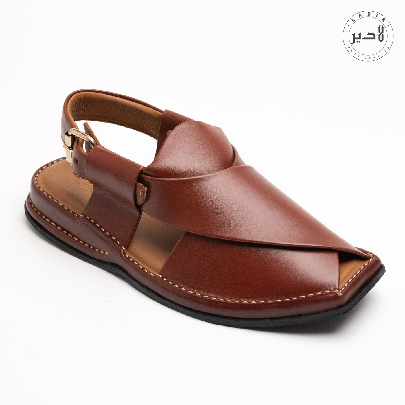 ZALMI BURGUNDY PESHAWARI CHAPPAL(XLP-2801)