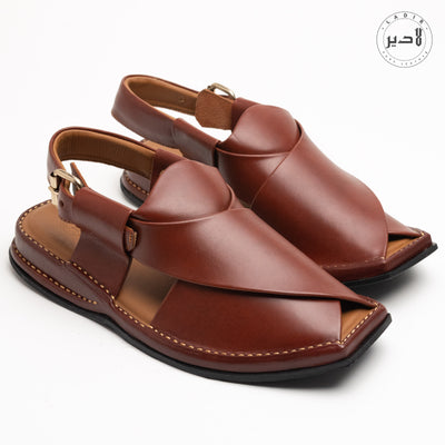 ZALMI BURGUNDY PESHAWARI CHAPPAL(XLP-2801)