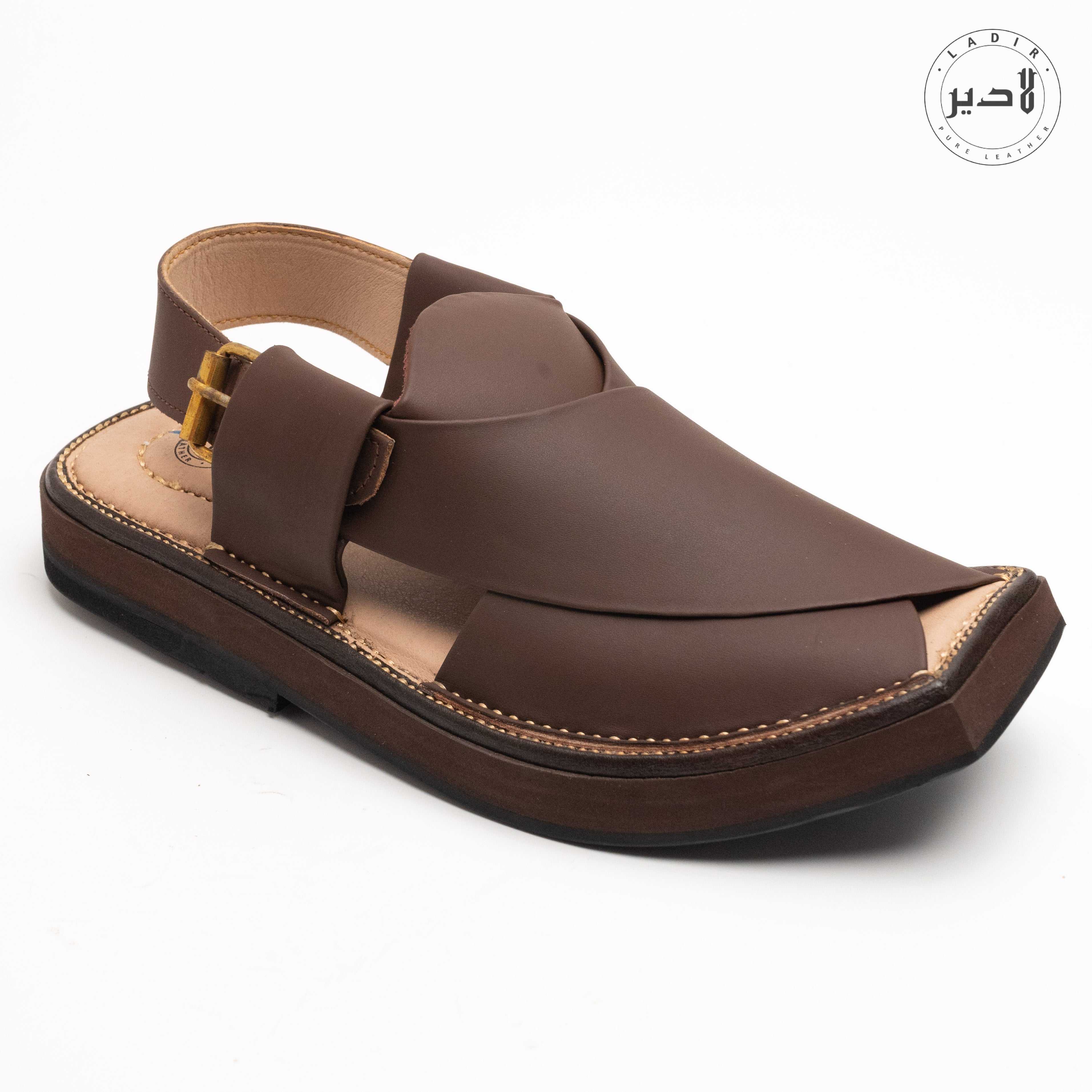 Peshawari Sandal Kaptan For Men -Tan (numeric_5) : Amazon.in: Fashion