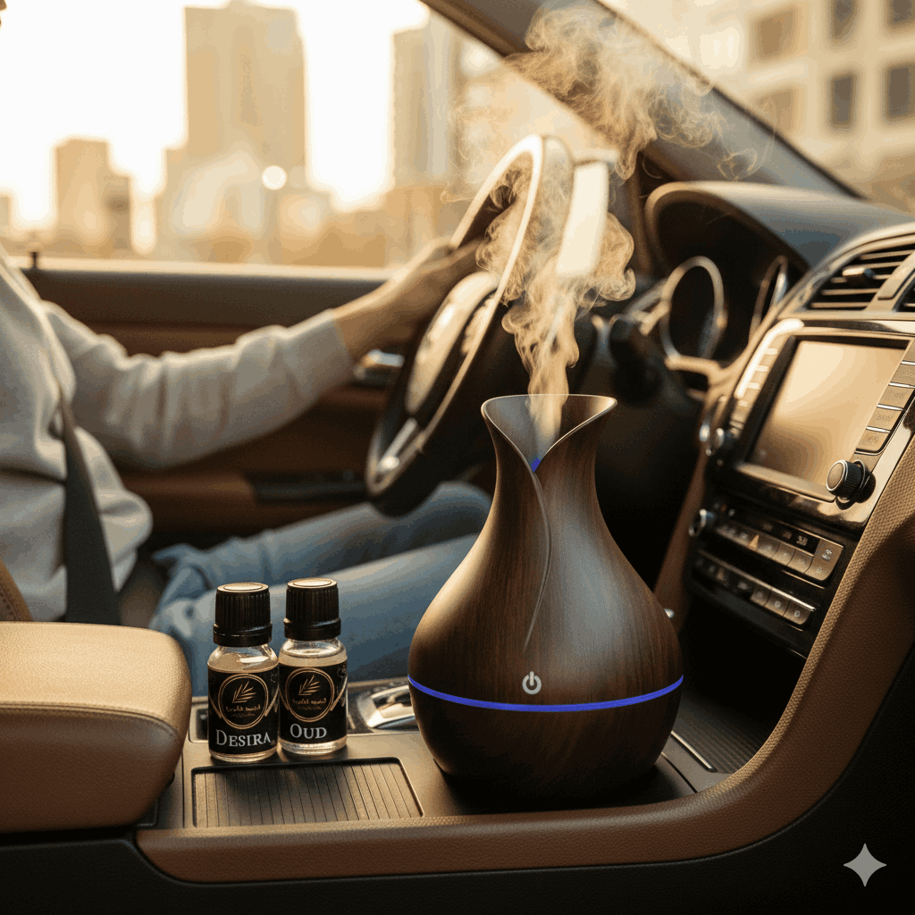 VASE-DARK WOOD Air Humidifier