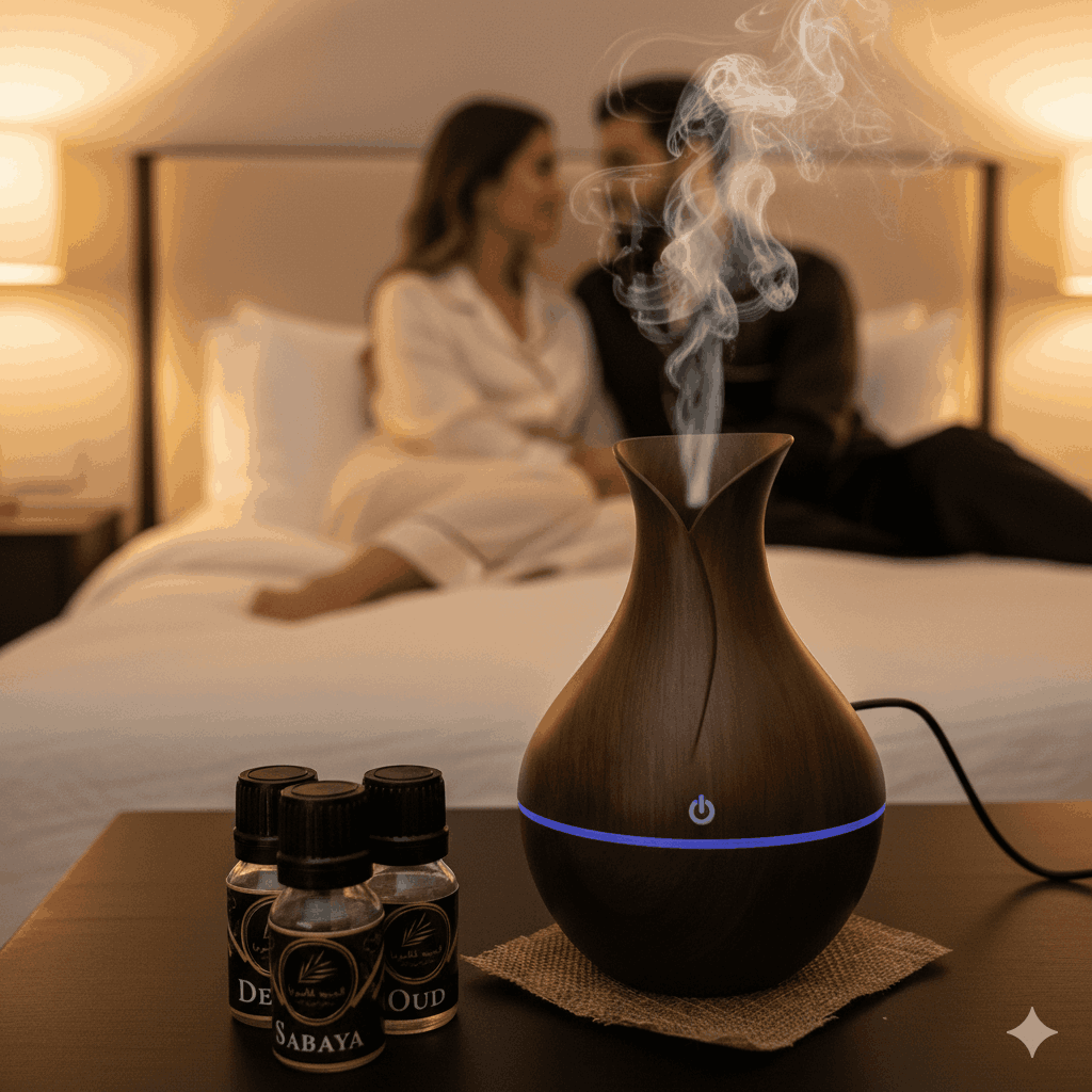 VASE-DARK WOOD Air Humidifier