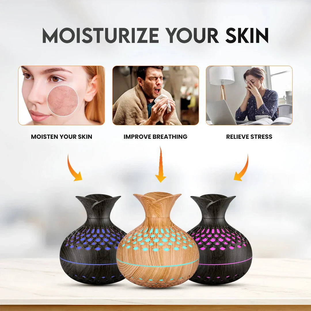 Flower Shape Air Humidifier
