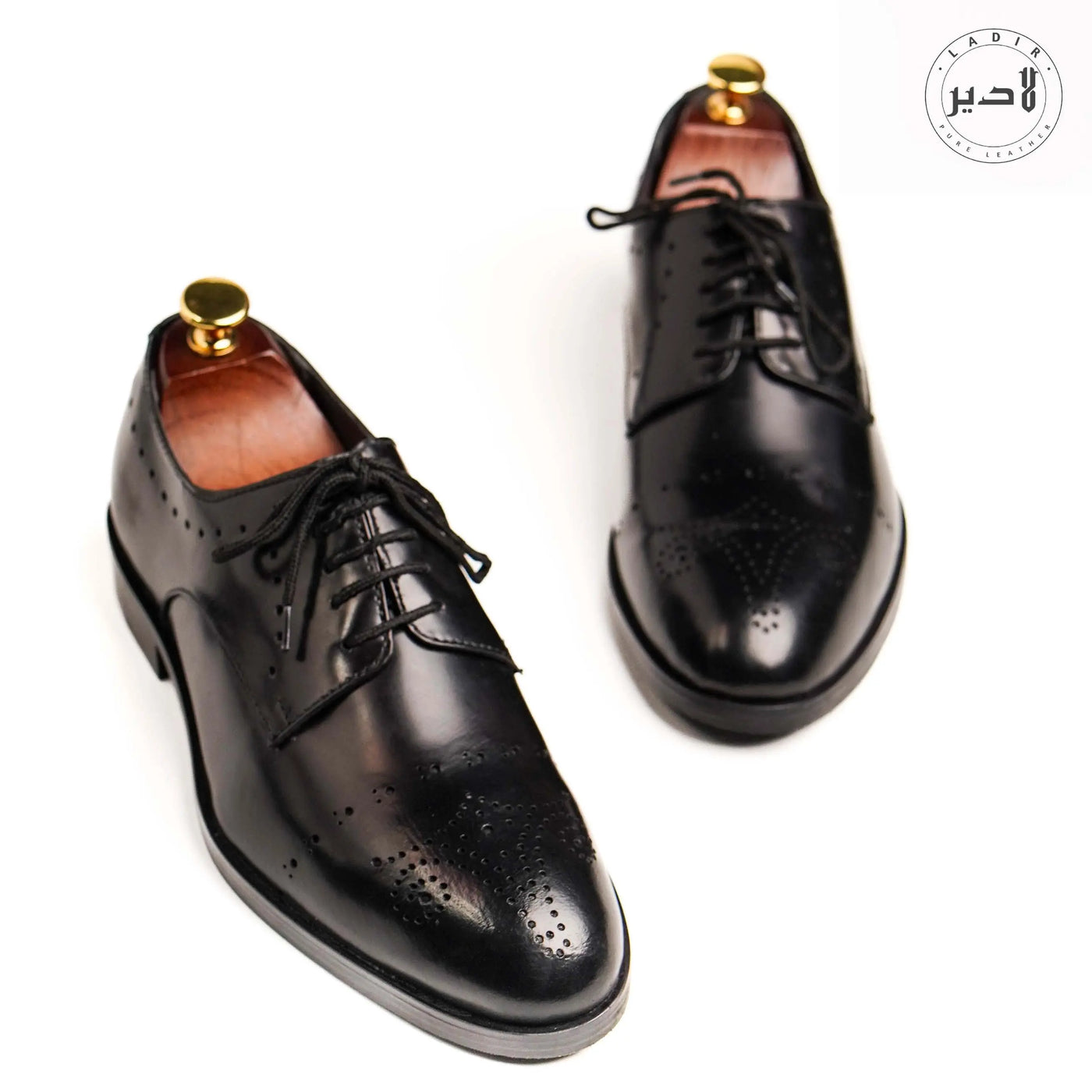 LADIR MARCO BLACK FORMAL SHOES (OXB-399) ⭐️⭐️⭐️⭐️⭐ Rated 4.9 Based on 10,000+ Customers