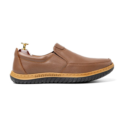 MADDY Mustard Medicated Pure Leather Shoes