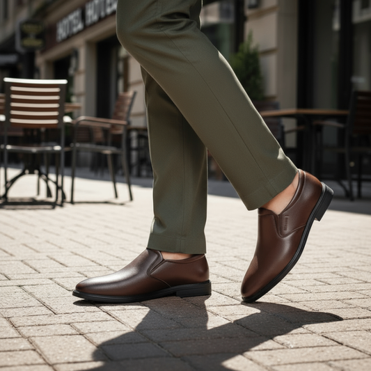 NOCK BROWN Formal Shoes (NLB-02)