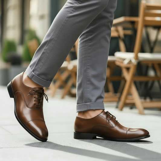 OXFORD CAROB Formal Shoes  (OC-77)