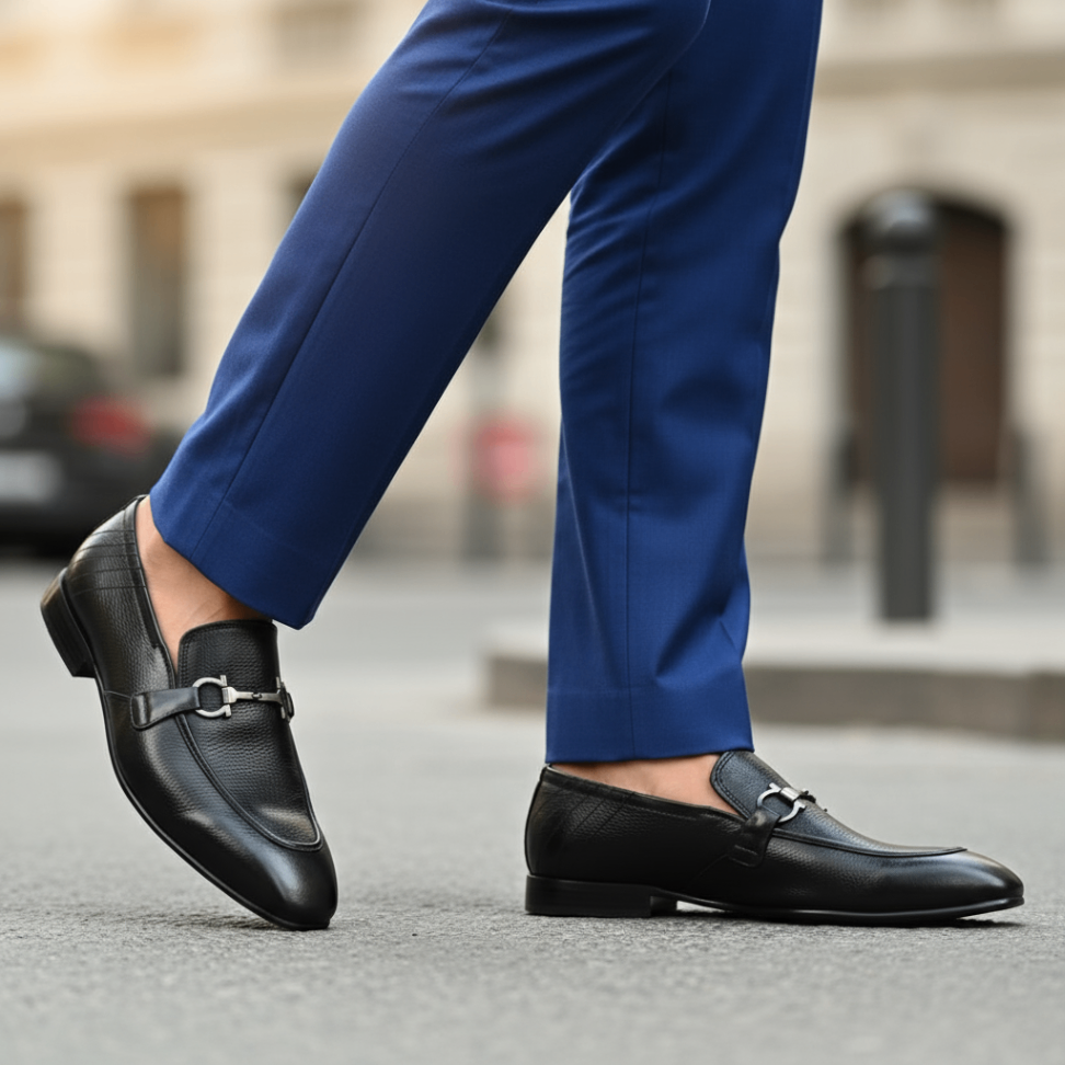 STRAVE BLACK Formal Shoes